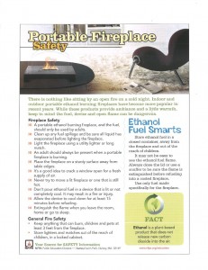 Portable Fireplace Safety