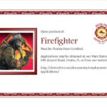 Job posting – Firefighter
