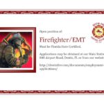 Job posting – Firefighter-EMT