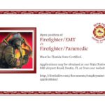 Job posting – Firefighter-EMT or Firefighter-Paramedic